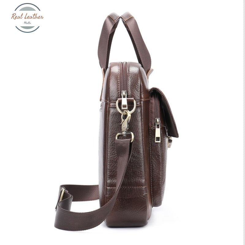 Genuine Leather 14 Inches Laptop Bag / Briefcase