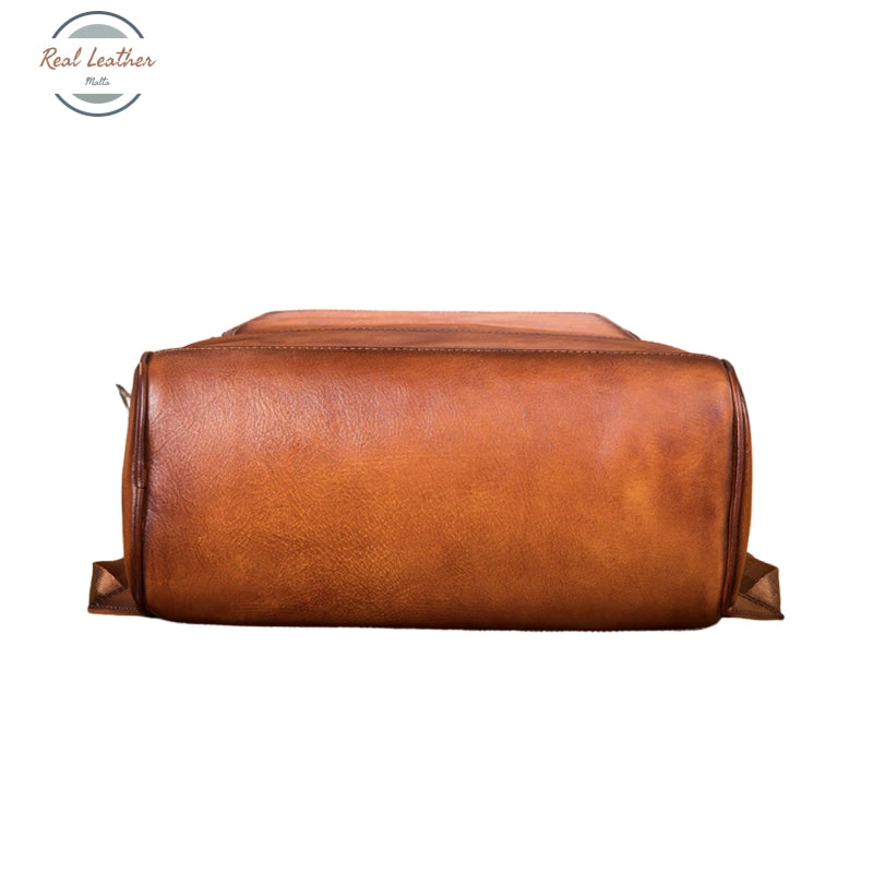Genuine Leather 15-Inch Laptop Bag / Backpack