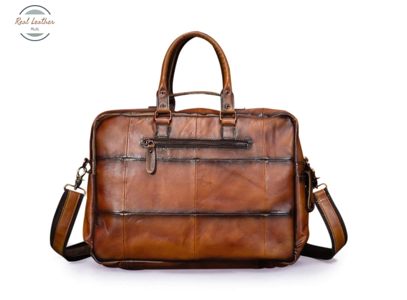 Genuine Leather 16 Men Laptop Bag