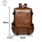 Genuine Leather Anti-Theft Backpack