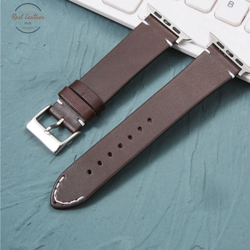 Genuine Leather Apple Watch Band Strap Bands
