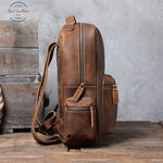 Genuine Leather Backpack Backpacks