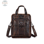 Genuine Leather Backpack - Crocodile Bags