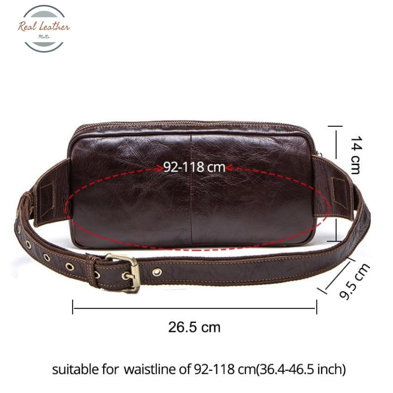 Genuine Leather Belt Bag Bags