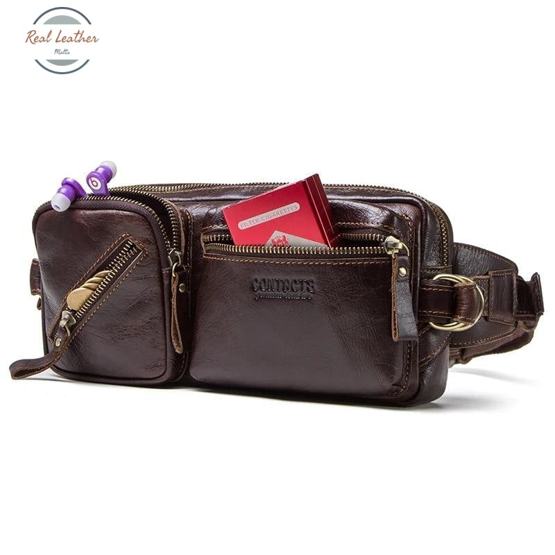 Genuine Leather Belt Bag Bags
