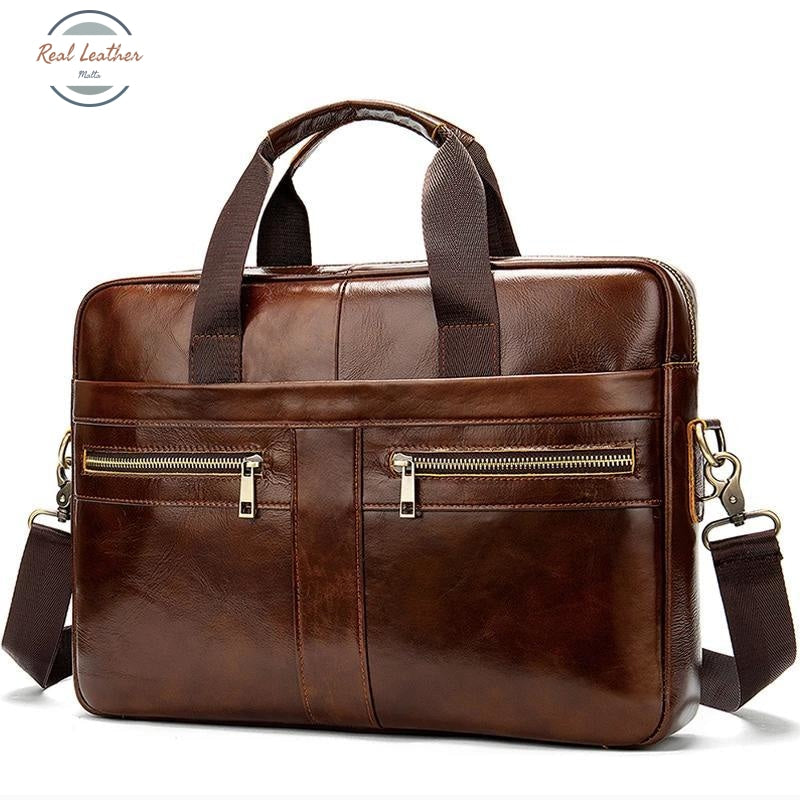 Genuine Leather Briefcase / Messenger Bag Bags