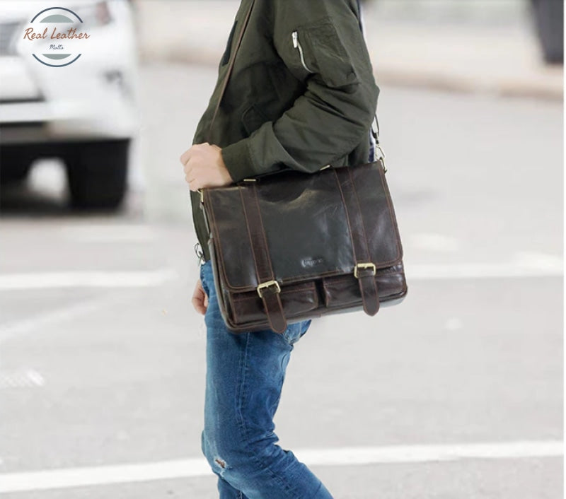Genuine Leather Briefcase Briefcases