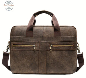 Genuine Leather Briefcase Bags