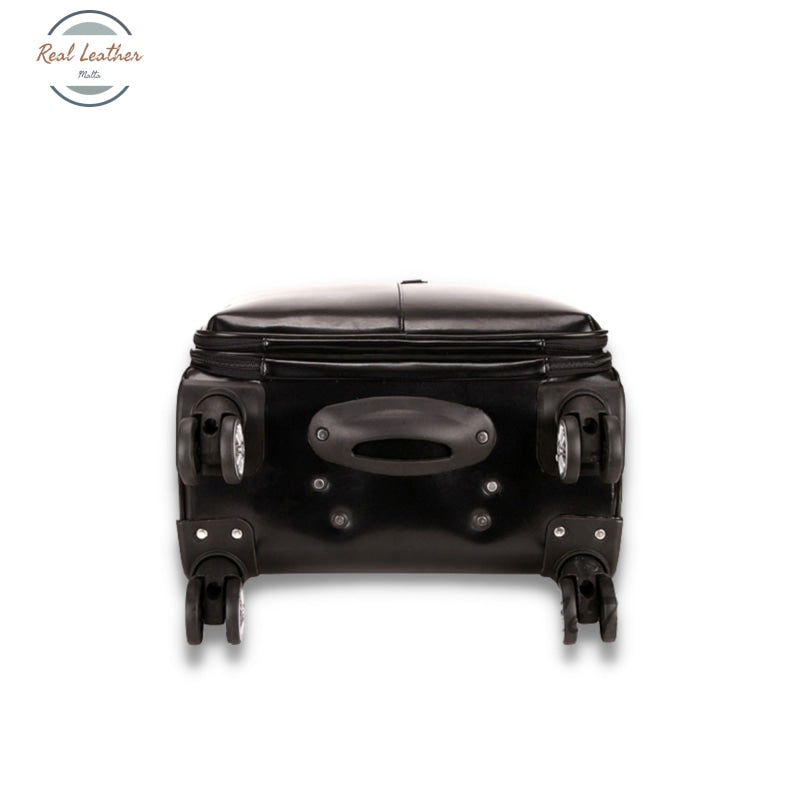 Genuine Leather Business Travel Suitcase Suitcases