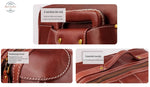 Genuine Leather Cabin Size Luggage Bag & Bags