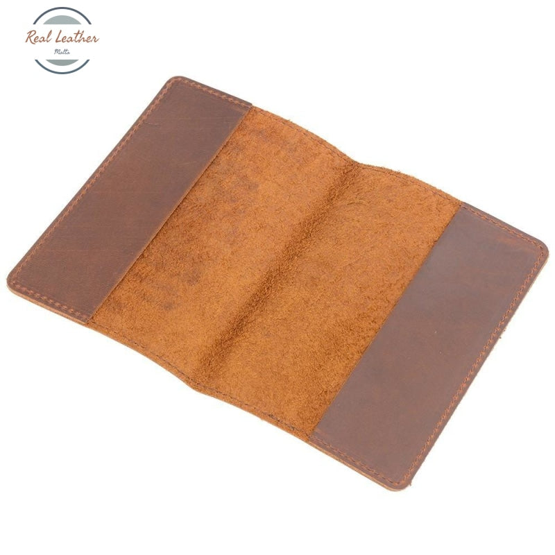 Genuine Leather Canada Passport Cover For