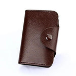 Genuine Leather Card Holder / Wallet Coffee Wallets