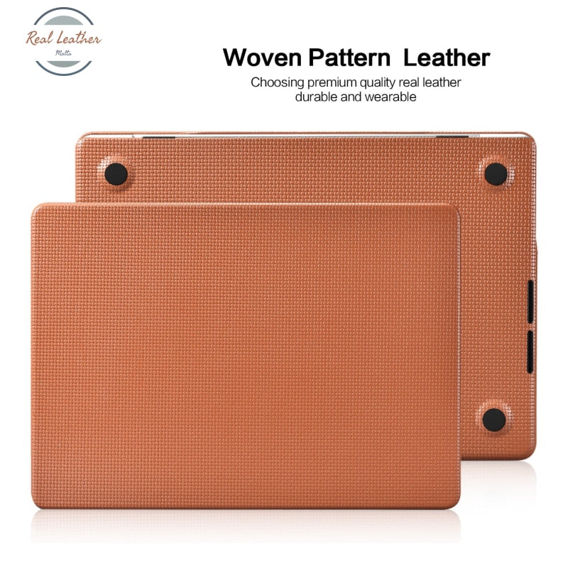 Genuine Leather Case For Macbook Air Pro