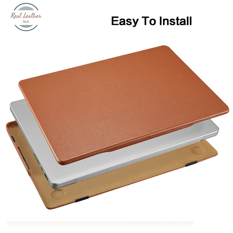 Genuine Leather Case For Macbook Air Pro