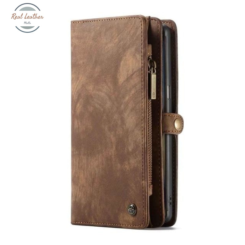 Genuine Leather Case Samsung For S8 Plus / Brown Phone Cases