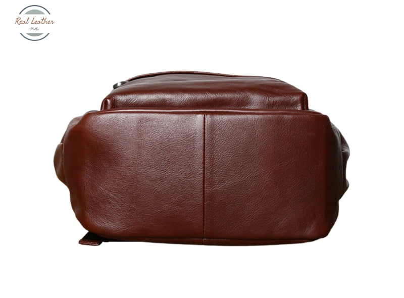 Genuine Leather Casual Backpack