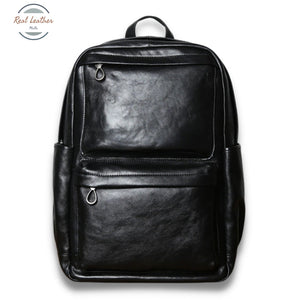 Genuine Leather Casual Backpack