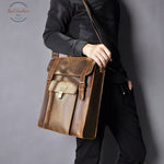 Genuine Leather Casual Convertible Backpack