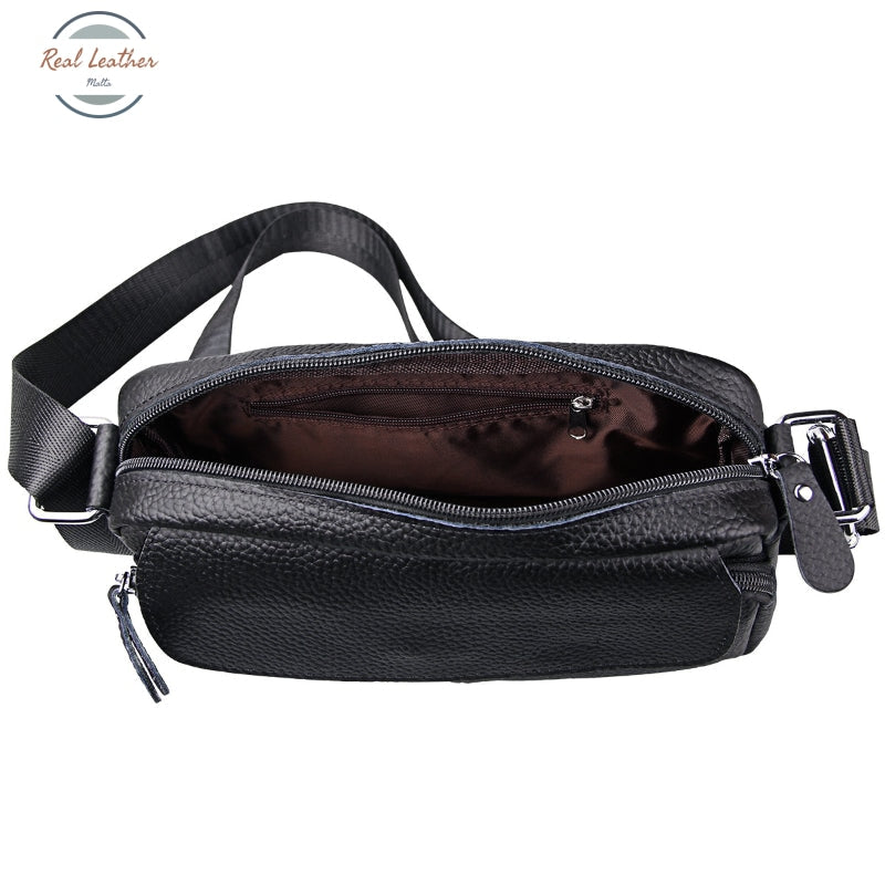 Genuine Leather Casual Shoulder Bag