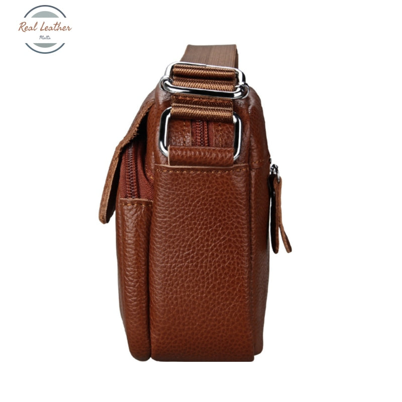 Genuine Leather Casual Shoulder Bag