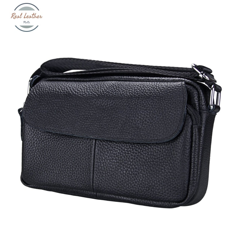 Genuine Leather Casual Shoulder Bag