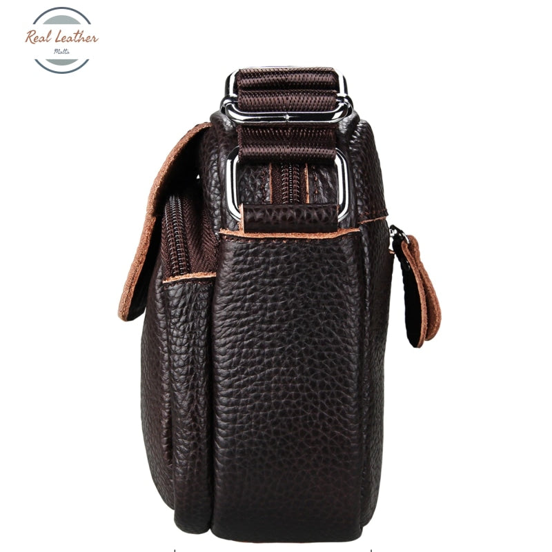 Genuine Leather Casual Shoulder Bag