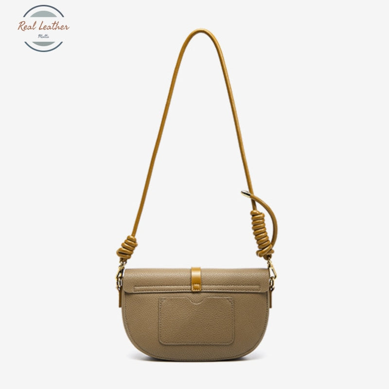 Genuine Leather Chic Style Shoulder Bag