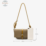 Genuine Leather Chic Style Shoulder Bag