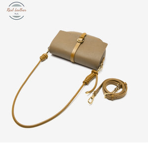 Genuine Leather Chic Style Shoulder Bag