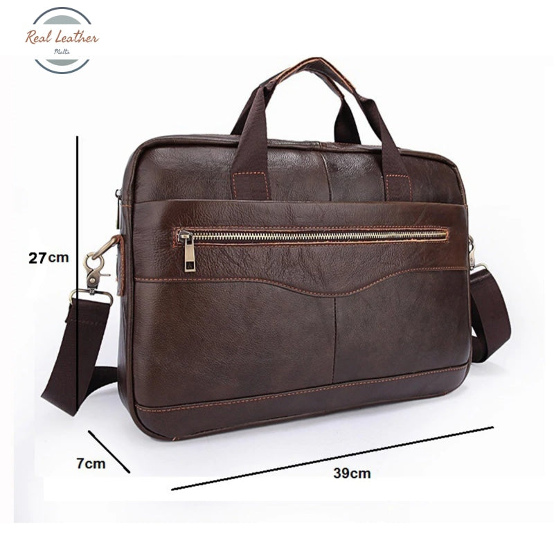 Genuine Leather Classical Briefcase / Laptop Bag Bags
