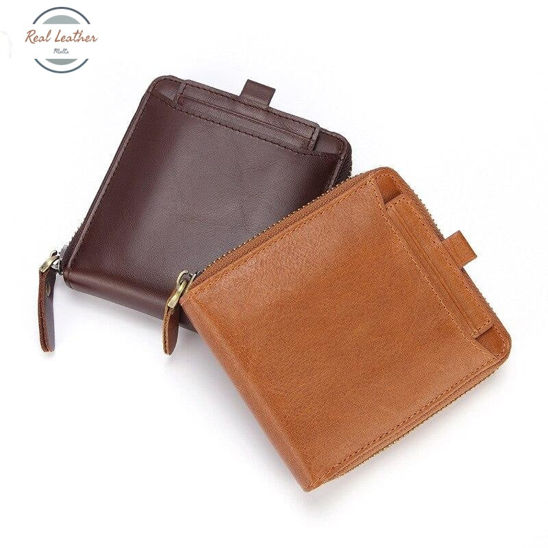 Genuine Leather Coin Wallet