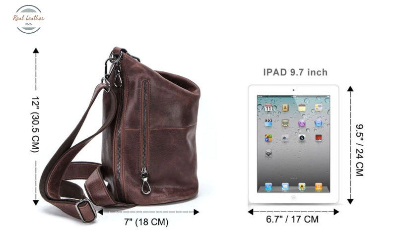 Genuine Leather Crossbody Bag Luggage & Bags