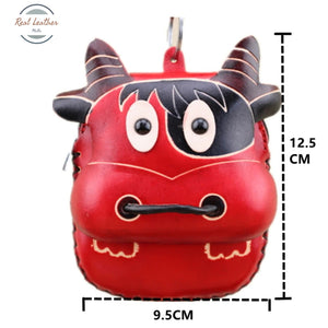 Genuine Leather Cute Calf Coin Purse