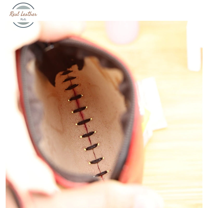 Genuine Leather Cute Calf Coin Purse