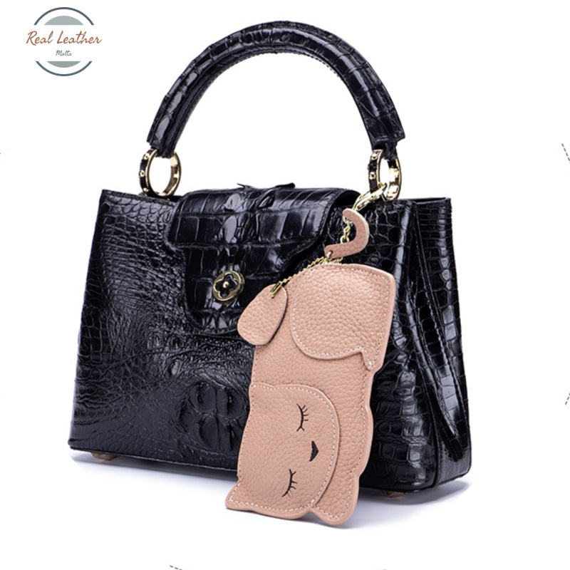 Genuine Leather Cute Cat Coin Purse Coin Purse