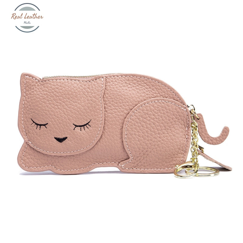 Cat & Mouse Leather Coin Purse – The Cat Gallery