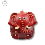 Genuine Leather Cute Elephant Coin Purse