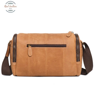 Genuine Leather Daily Casual Messenger Bag