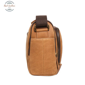 Genuine Leather Daily Casual Messenger Bag