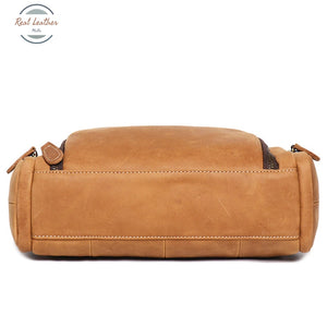 Genuine Leather Daily Casual Messenger Bag