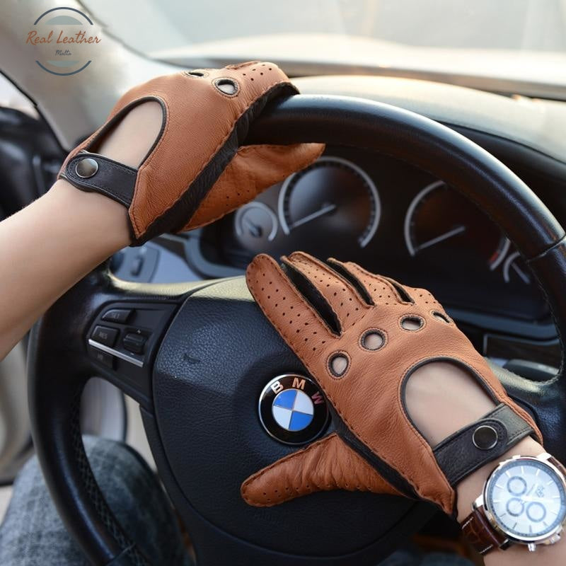 Genuine Leather Deerskin Gloves