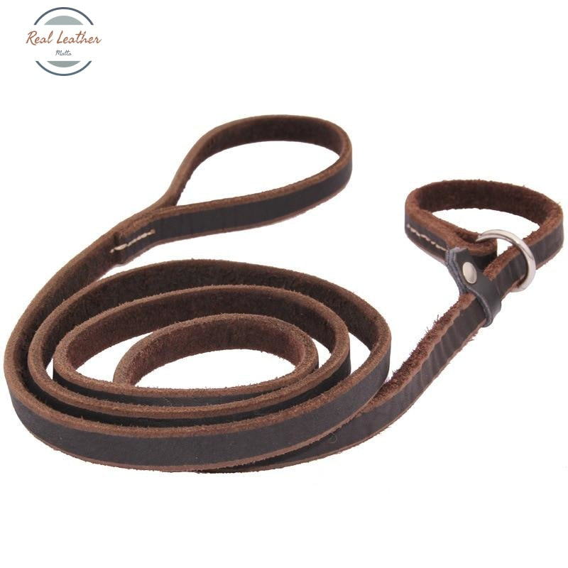 Genuine Leather Dog Leash