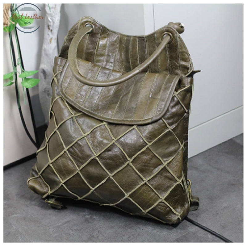 Genuine Leather Dual-Use Bag For Women