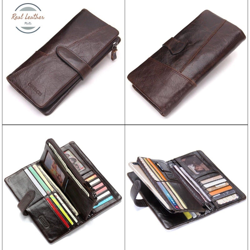 Genuine Leather Fashion Wallet