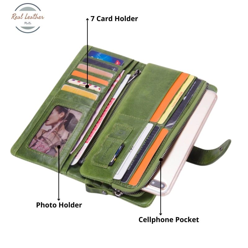 Genuine Leather Fashion Wallet