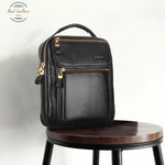 Genuine Leather Flap Casual Shoulder Bag