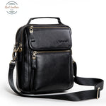 Genuine Leather Flap Casual Shoulder Bag