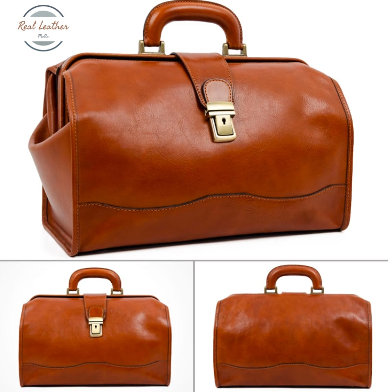 Genuine Leather Full Grain Doctors Bag