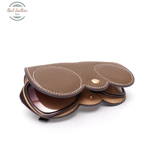 Genuine Leather Glasses Case For Women