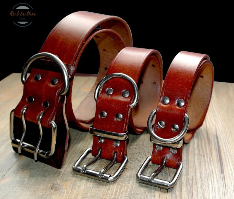 Genuine Leather Heavy Duty Collars